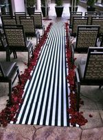 wedding aisle runner rental
